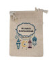 Kese Ramazan Baskılı Keten 10*15 CM Tekli - 5