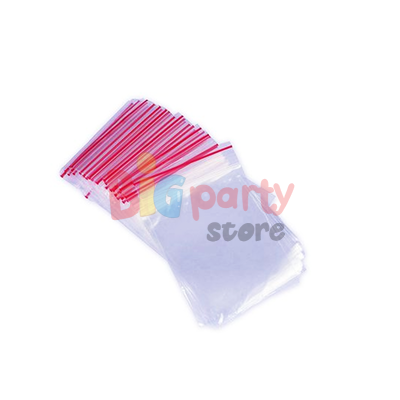 Kilitli Şeffaf Naylon Poşet 100lü 9x11 - 