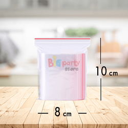 Kilitli Şeffaf Naylon Poşet 10X8 Cm 1000 Parça - 2