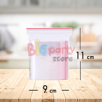 Kilitli Şeffaf Naylon Poşet 11X9 Cm 1000 Parça - 2