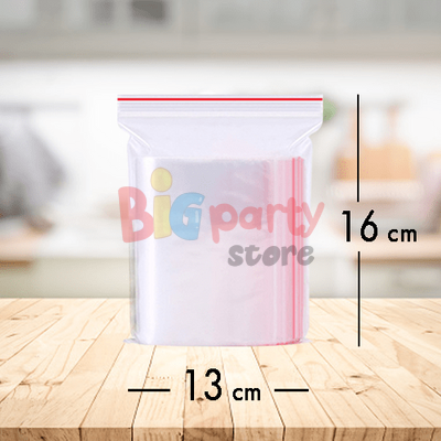 Kilitli Şeffaf Naylon Poşet 16X13 Cm 600 Parça - 2