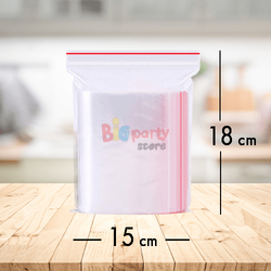 Kilitli Şeffaf Naylon Poşet 18X15 Cm 600 Parça - 2