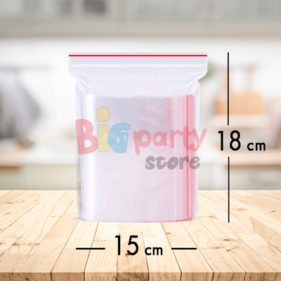 Kilitli Şeffaf Naylon Poşet 18X15 Cm 600 Parça - 2