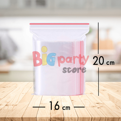 Kilitli Şeffaf Naylon Poşet 20X16 Cm 600 Parça - 2