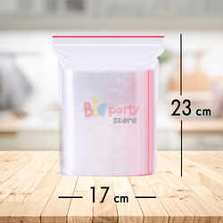 Kilitli Şeffaf Naylon Poşet 23X17 Cm 300 Parça - 2