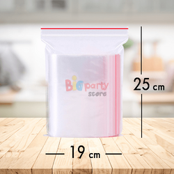 Kilitli Şeffaf Naylon Poşet 25X19 Cm 300 Parça - 2