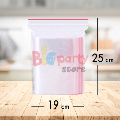 Kilitli Şeffaf Naylon Poşet 25X19 Cm 300 Parça - 2