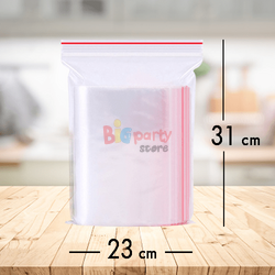 Kilitli Şeffaf Naylon Poşet 31X23 Cm 300 Parça - 2