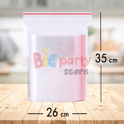 Kilitli Şeffaf Naylon Poşet 35X26 Cm 200 Parça - 2