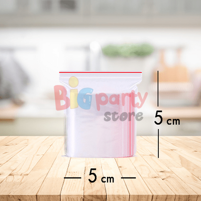 Kilitli Şeffaf Naylon Poşet 5X5 Cm 2000 Parça - 2