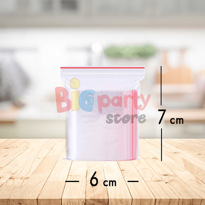 Kilitli Şeffaf Naylon Poşet 7X6 Cm 2000 Parça - 2