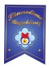 Kağıt Banner Sıralı Kırlangıç Model Sünnetime Hoşgeldiniz - 1