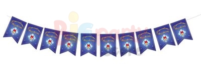 Kağıt Banner Sıralı Kırlangıç Model Sünnetime Hoşgeldiniz - 2