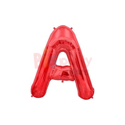 Folyo Balon 40 Cm Kırmızı Harf - 23