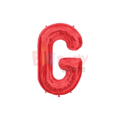 Folyo Balon 40 Cm Kırmızı Harf - 17