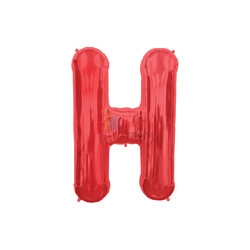 Folyo Balon 40 Cm Kırmızı Harf - 16