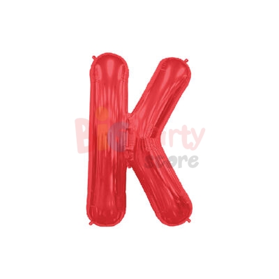 Folyo Balon 40 Cm Kırmızı Harf - 14