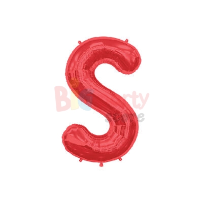 Folyo Balon 40 Cm Kırmızı Harf - 7