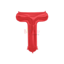 Folyo Balon 40 Cm Kırmızı Harf - 6