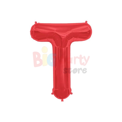 Folyo Balon 40 Cm Kırmızı Harf - 6