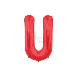 Folyo Balon 40 Cm Kırmızı Harf - 5
