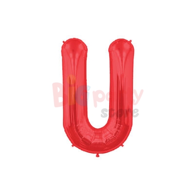 Folyo Balon 40 Cm Kırmızı Harf - 5