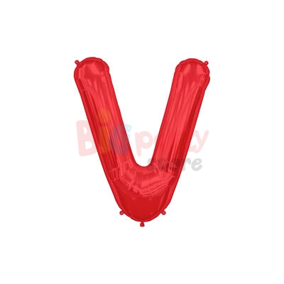 Folyo Balon 40 Cm Kırmızı Harf - 4