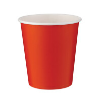 Karton Bardak Kırmızı 8 Parça - 1