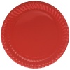 Karton Tabak Kırmızı 23 Cm 8 Parça - 1