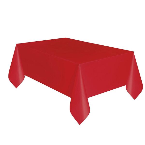 Masa Örtüsü 120 x 180 Cm Kırmızı - 1