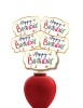Konuşma Balonu Happy Birthday Renkli Temalı 5 Parça - 1
