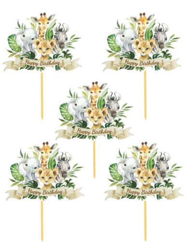 Konuşma Balonu Safari Baby Animal 5 Parça - 2