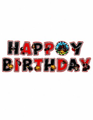 Korsan Happy Birthday Set 2'li - 3