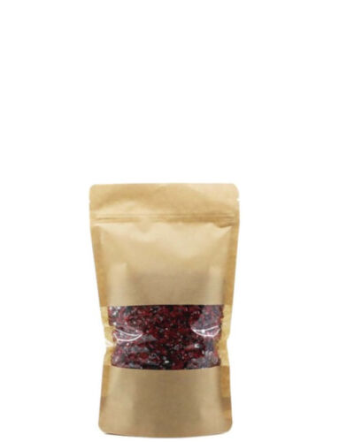 Kraft Pencereli Doypack 8,5x14,5x2,5 Cm 25'li - 