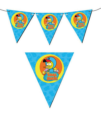 Lisanslı Kral Şakir Üçgen Flama - 