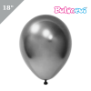 Lateks Krom Balon Jumbo Uzay Grisi 18 inç - 1