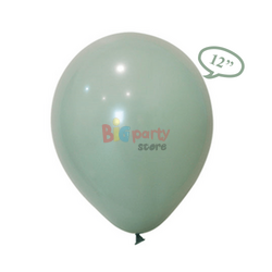 Lateks Pastel Balon Küf Yeşili 100 Parça - 2
