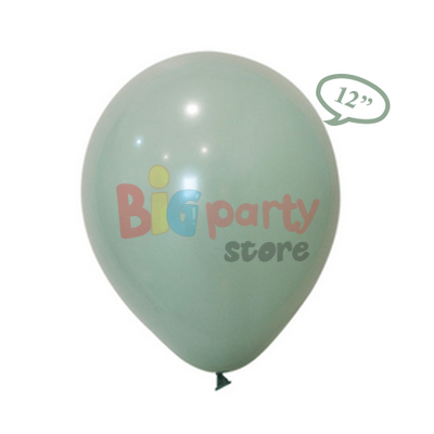 Lateks Pastel Balon Küf Yeşili 100 Parça - 2