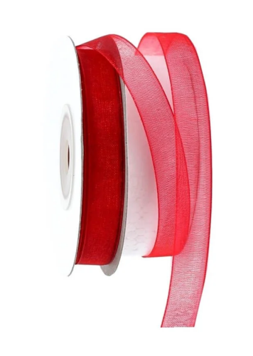 Kurdale Organze 1 Cm 22 Metre Kırmızı - 2