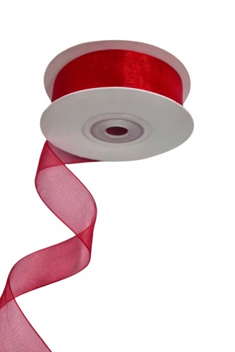 Kurdale Organze 2 Cm 20 Metre Kırmızı - 1