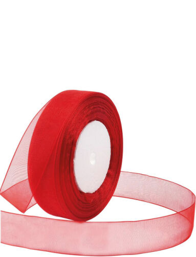Kurdale Organze 2 Cm 22 Metre Kırmızı - 1