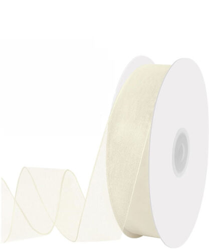 Kurdale Organze 2 Cm 22 Metre Krem - 