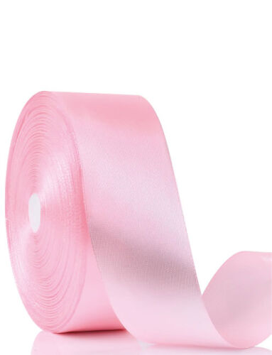 Kurdele Saten 6 cm 10 metre Pembe - 