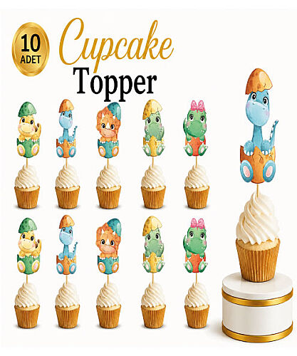 Kürdan Baby Dinozor 10 Parça - 
