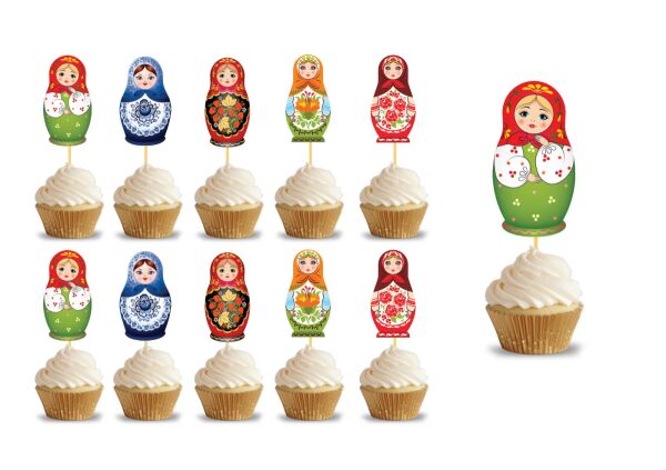 Kürdan Matruşka 10 Parça - 1