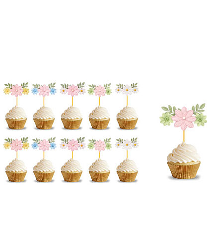 Kürdan Renkli Çiçek 10 Parça - 