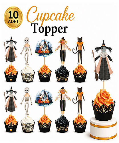 Kürdan Halloween 10 Parça - 