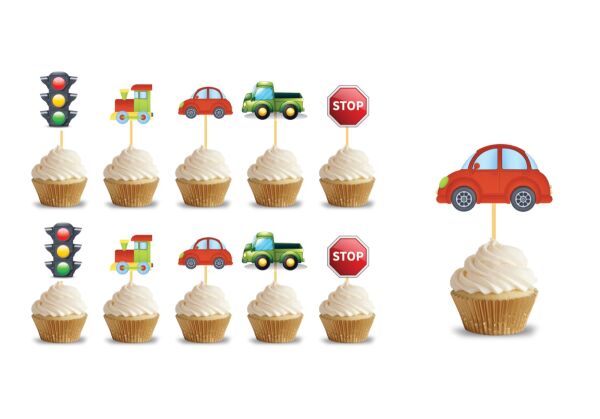 Kürdan Taşıtlar 10 Parça - 