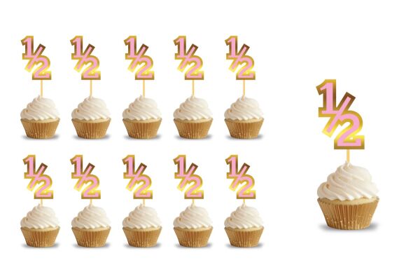 Kürdan Yarım Yaş Pembe 10 Parça - 