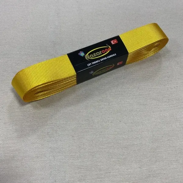 Kurdele Grogren 2 Cm 10 Metre Altın - 1